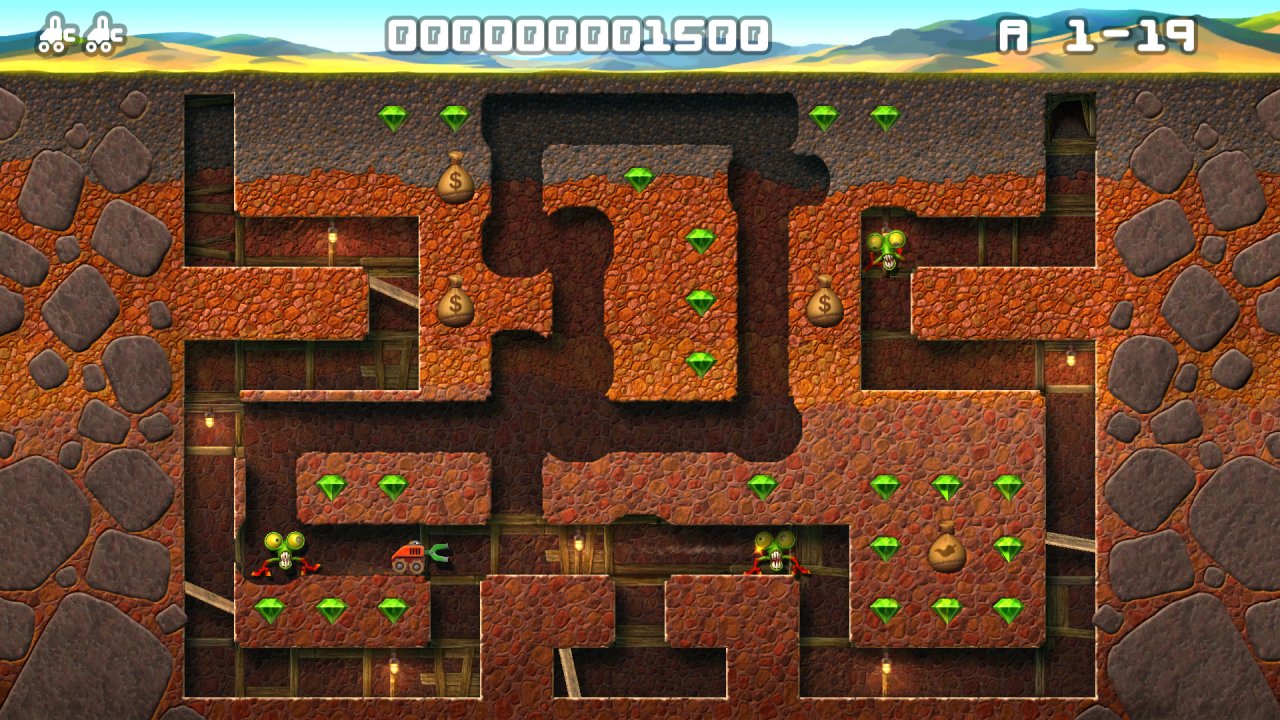 Digger HD -demo PS3:n Storeen torstaina
