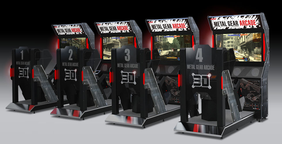 Metal Gearia 3D:nä pelihalleihin