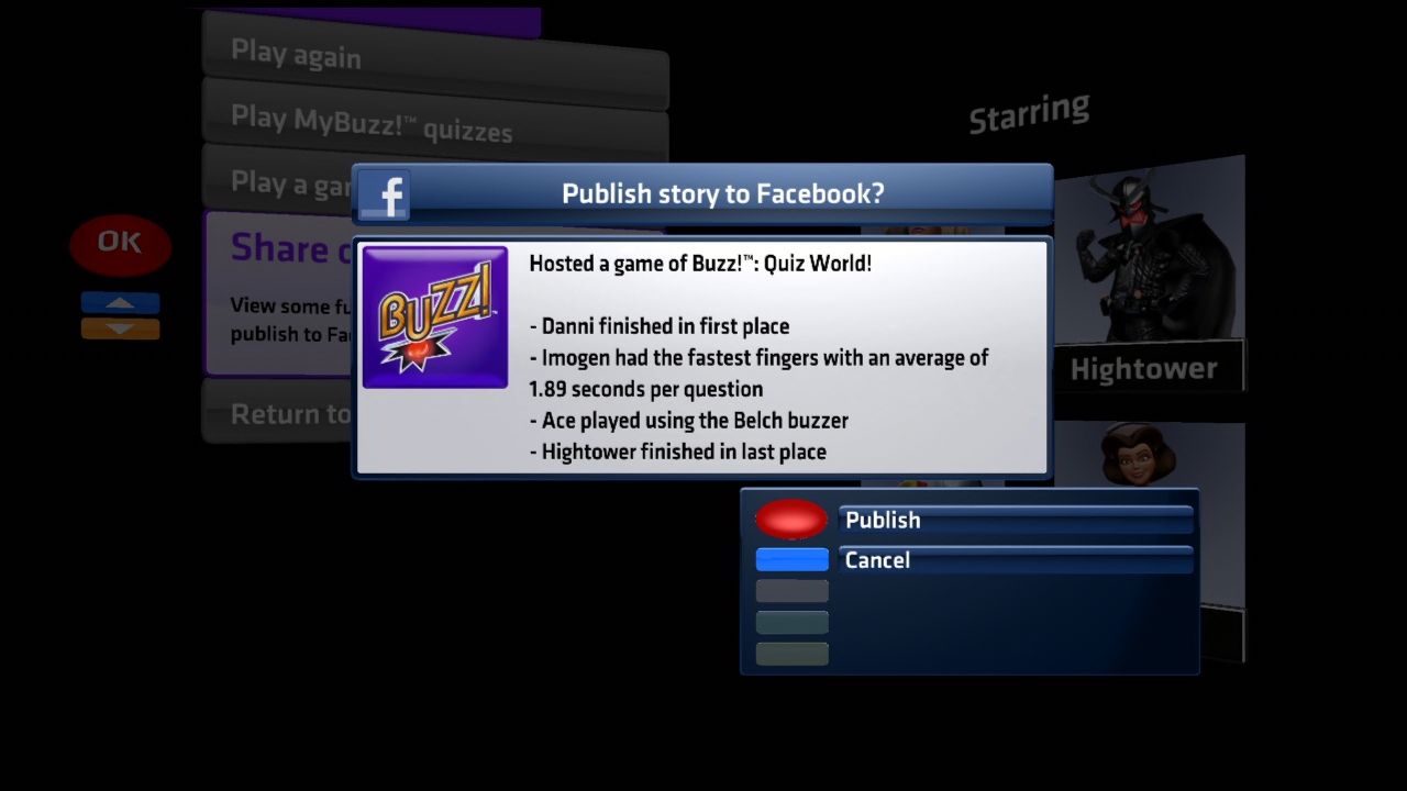 Facebook-tuki PS3:n Buzziin