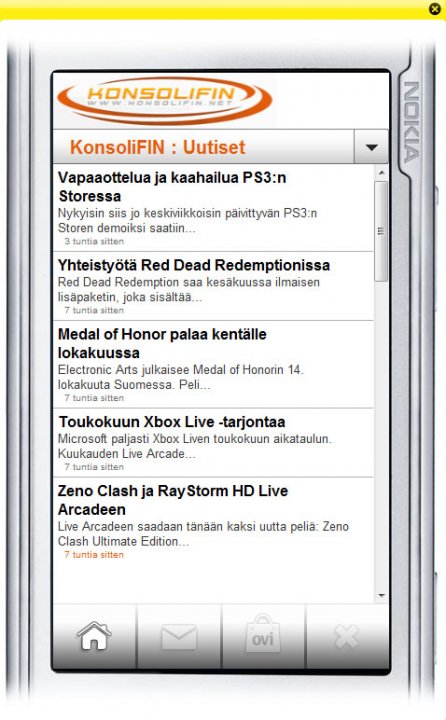 KonsoliFIN uutiset ja arvostelut matkapuhelimeesi