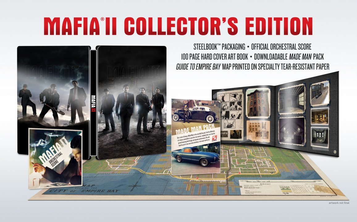 Mafia II:n keräilyversio esittäytyy