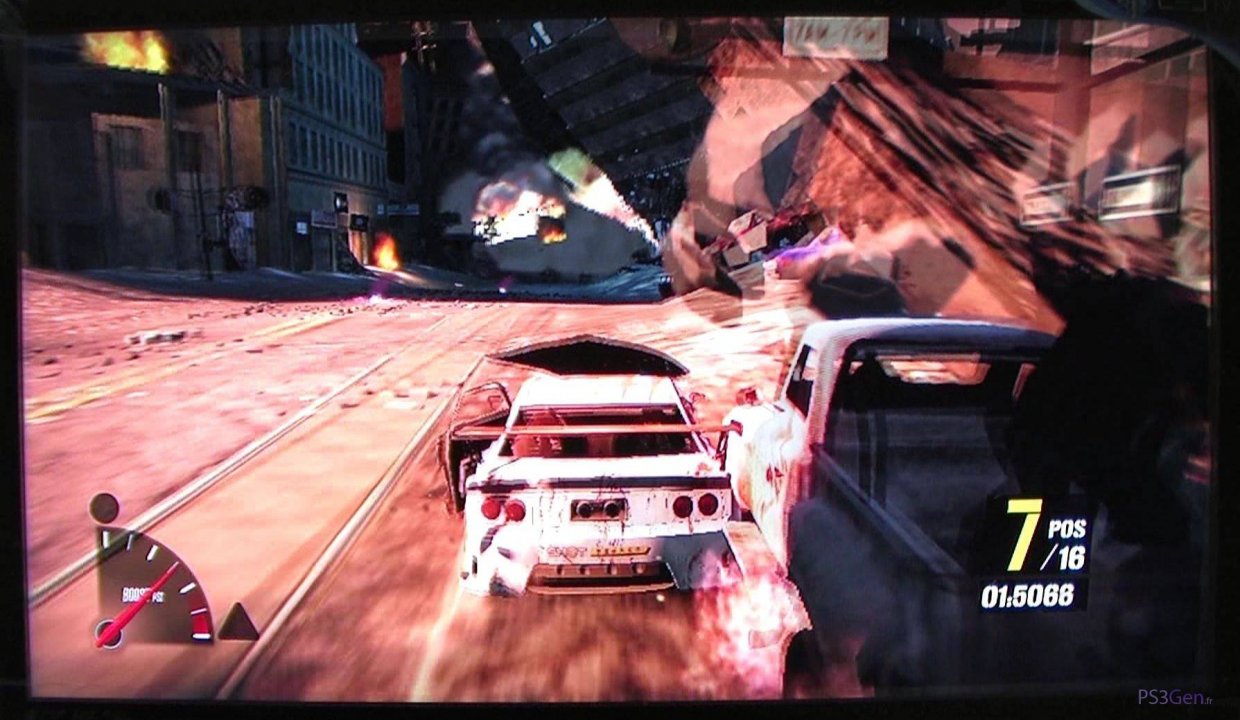 Motorstorm 3 tuhoutuvassa San Franciscossa?