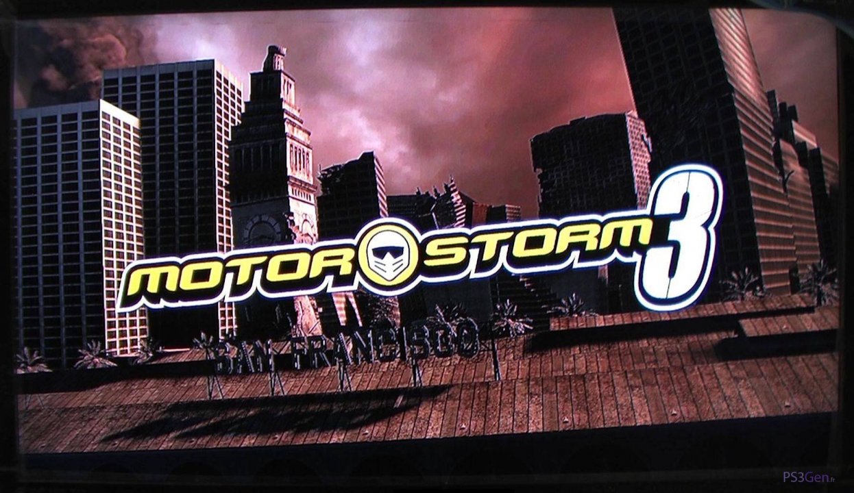 Motorstorm 3 tuhoutuvassa San Franciscossa?