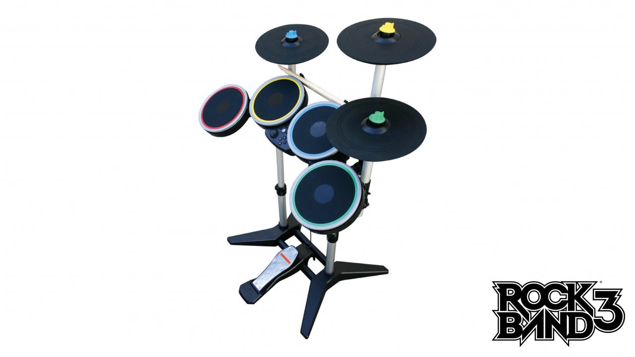 Rock Band 3:ssa soivat koskettimet ja kitarankielet