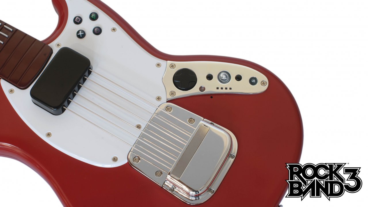 Rock Band 3:ssa soivat koskettimet ja kitarankielet