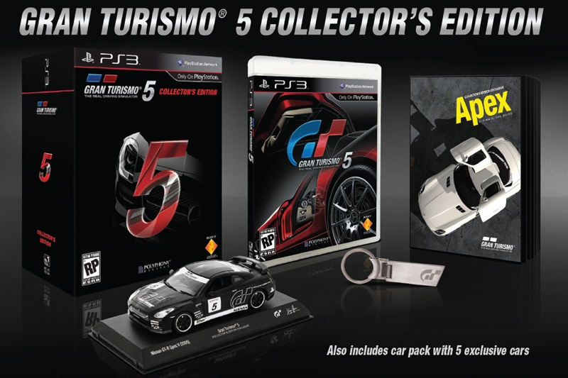 E3 2010: Gran Turismo 5 keräilypainoksineen marraskuussa