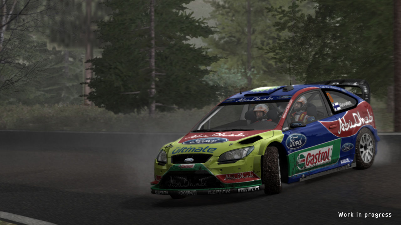 Liikkuvaa pelikuvaa uudesta WRC-rallipelistä