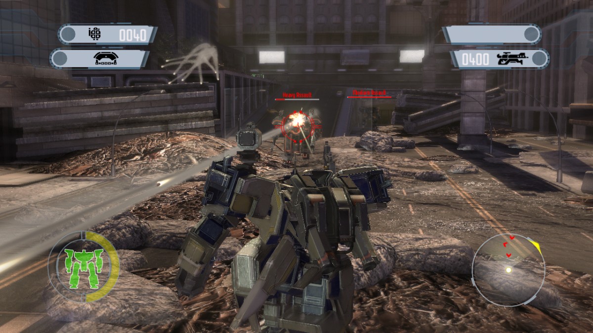 Front Mission Evolvedin mukana vähän Metal Gearia
