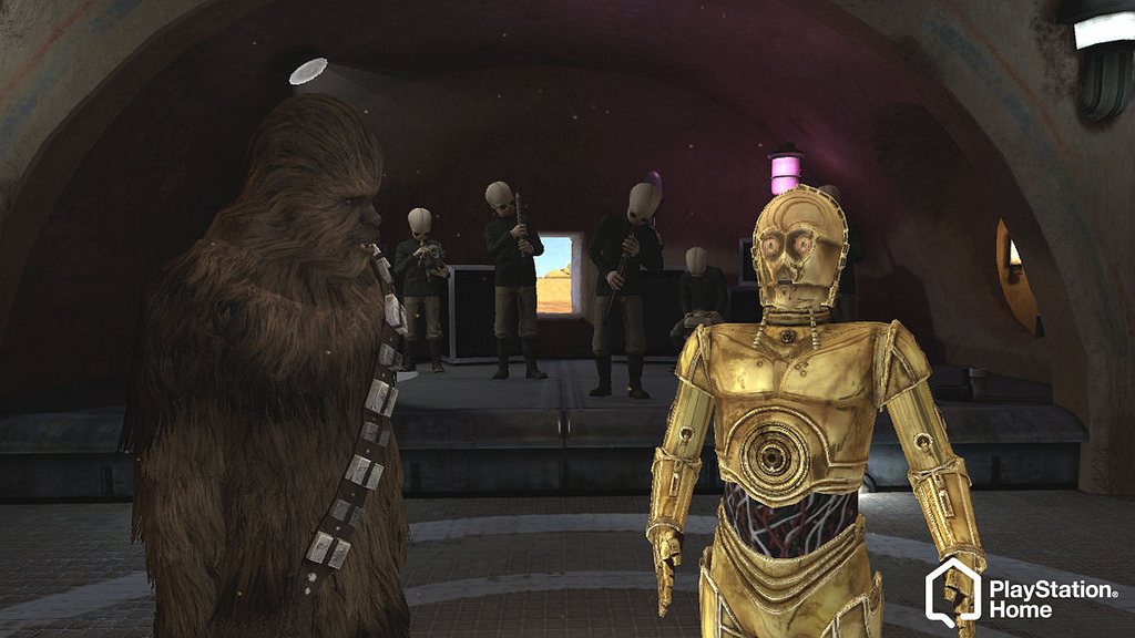 Star Wars -kanttiini PS3:n Homeen