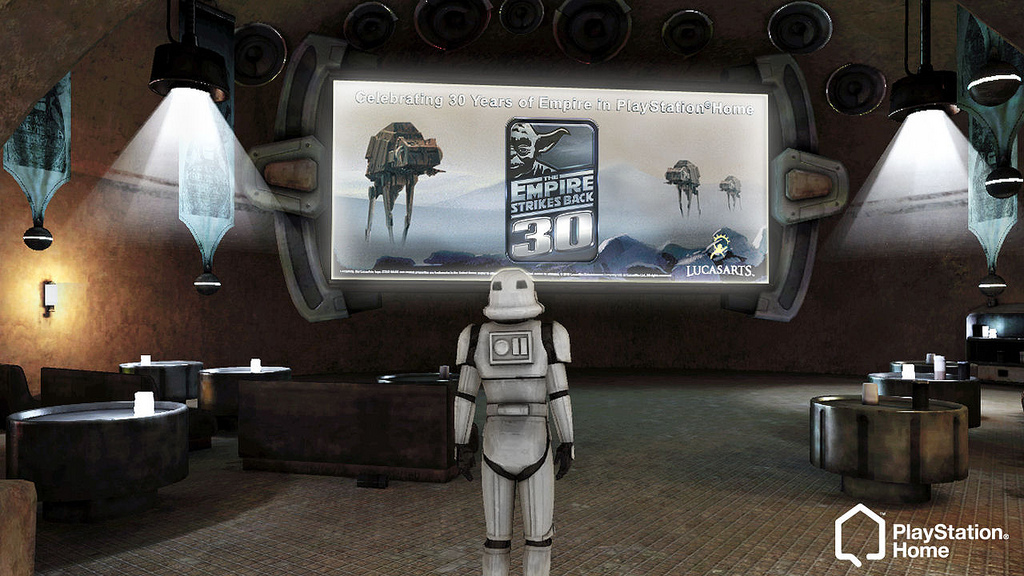 Star Wars -kanttiini PS3:n Homeen
