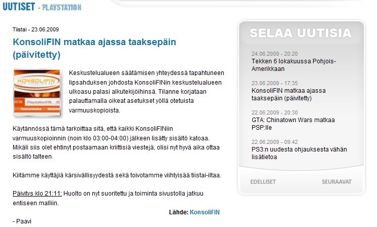 Ylläpito esittäytyy: Yargo, Karvapallo, Oliver, feldon