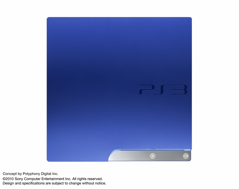 Japanilaisille GT5:n kanssa sininen PS3