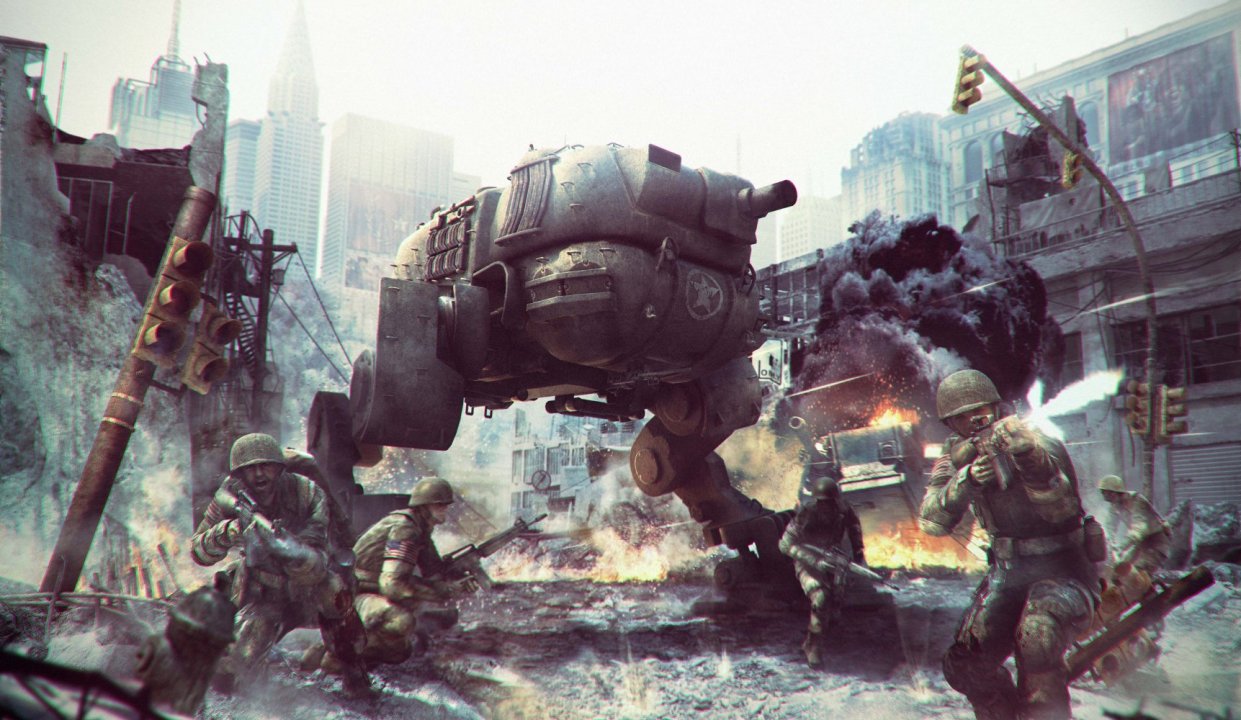 Kinect-ohjattava mecha-rymistely Xbox 360:lle