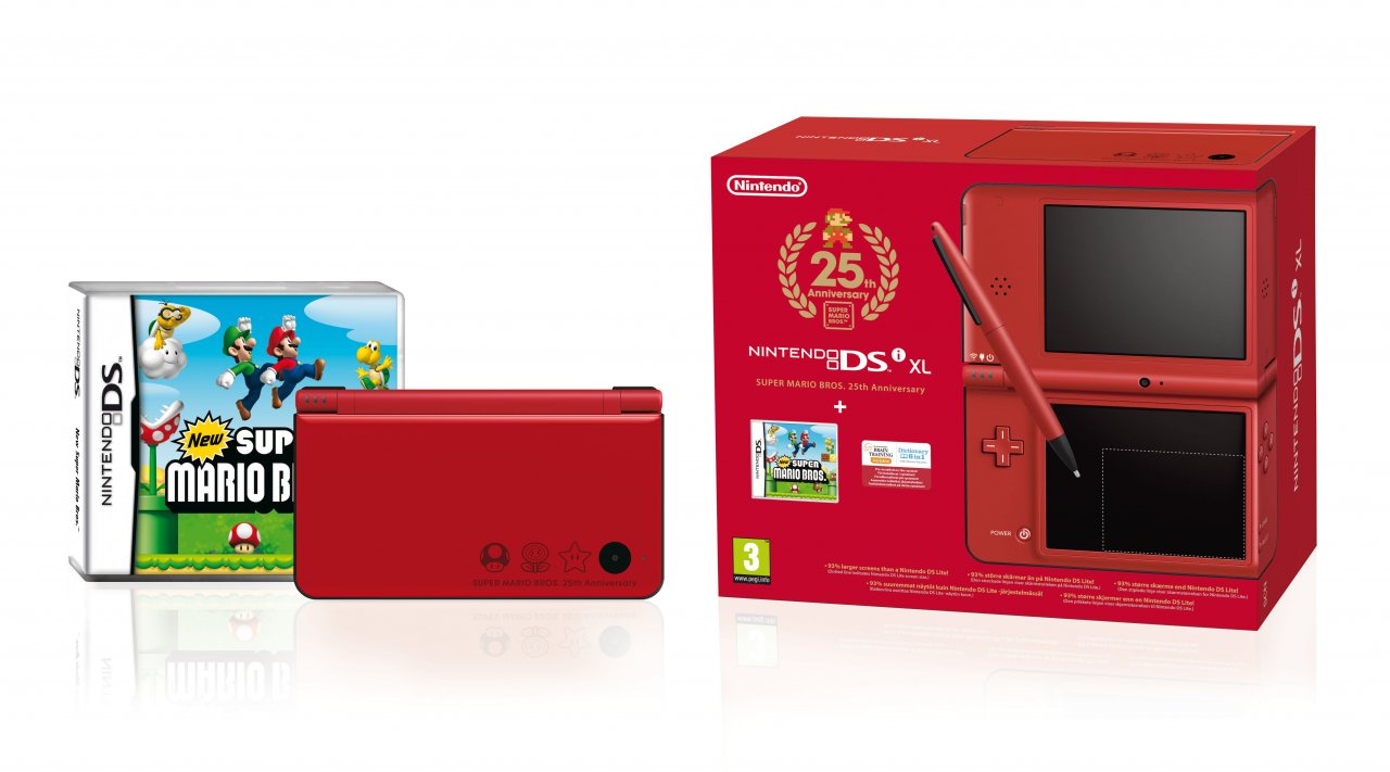 Punainen Wii ja DSi myös Eurooppaan