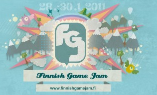 Finnish Game Jam -tapahtuma tulevana viikonloppuna