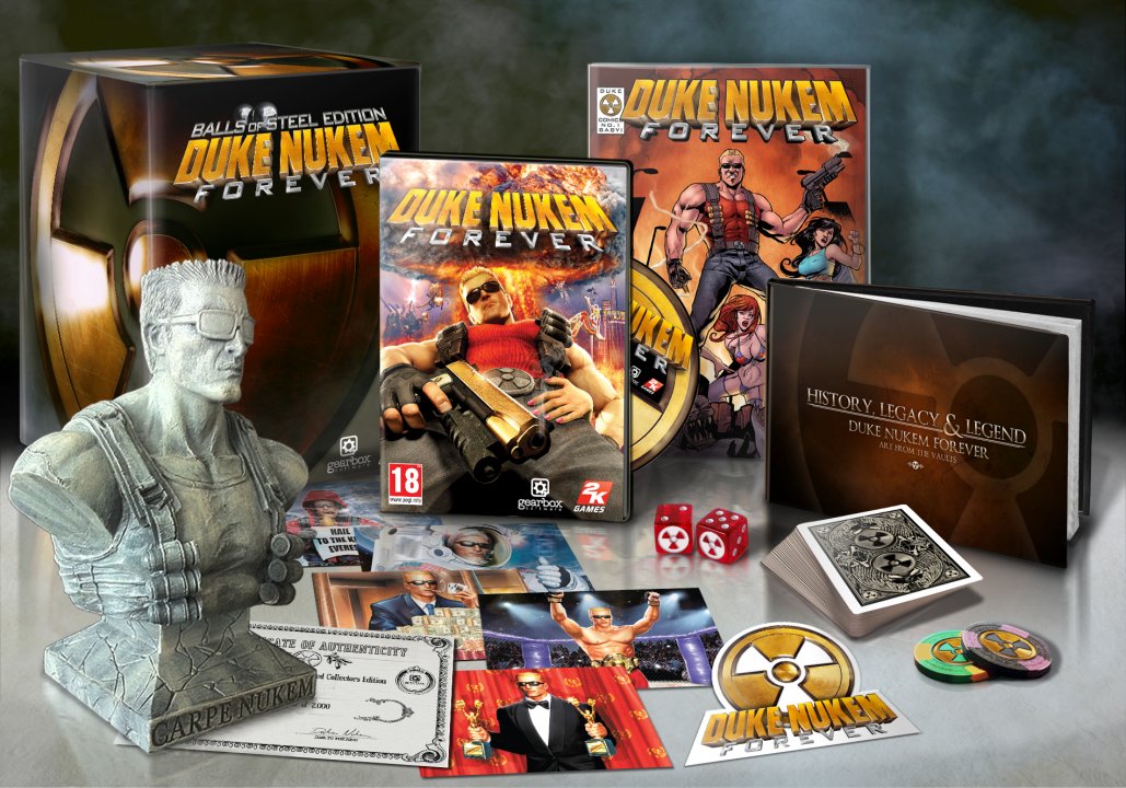 Duke Nukem Foreverista teräksinen erikoisversio