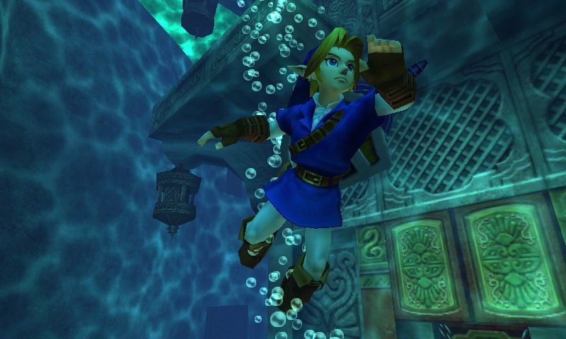 Uusia kuvakaappauksia Ocarina of Time 3D:stä