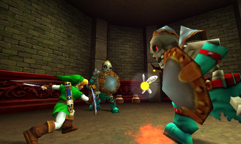 Uusia kuvakaappauksia Ocarina of Time 3D:stä
