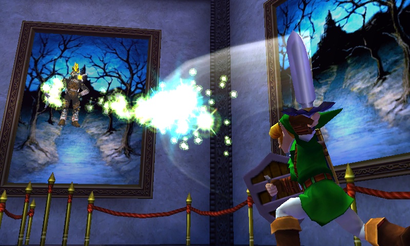 Uusia kuvakaappauksia Ocarina of Time 3D:stä