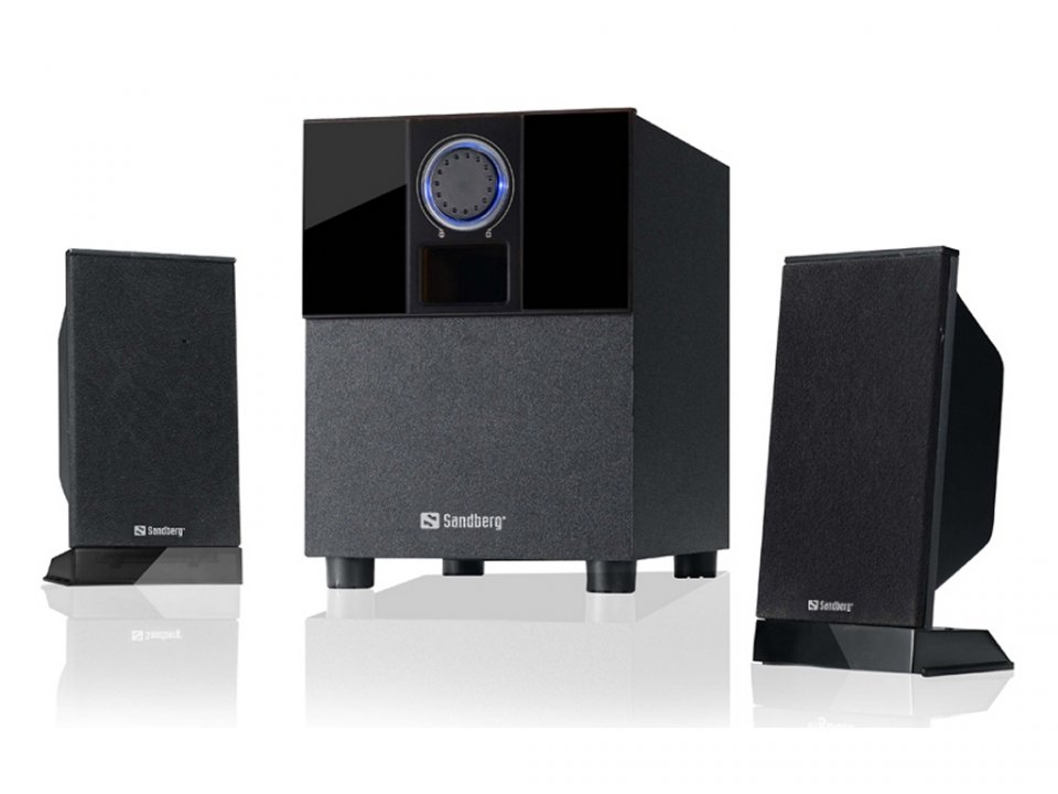 Testissä Sandberg Pro Speaker Set 2.1