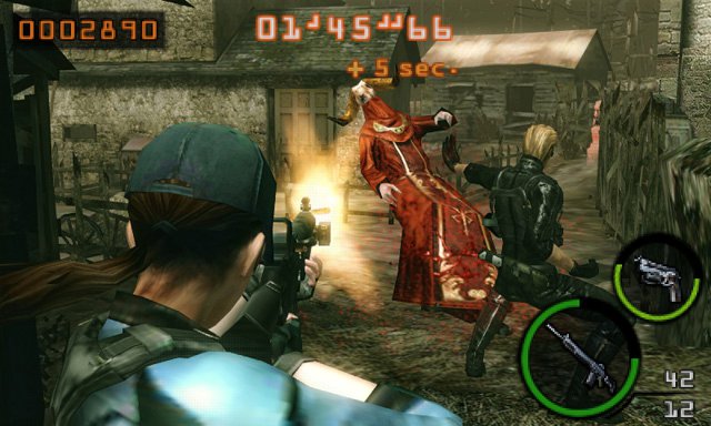 Uutta videokuvaa 3DS:n Residen Evil: The Mercenaries 3D:stä