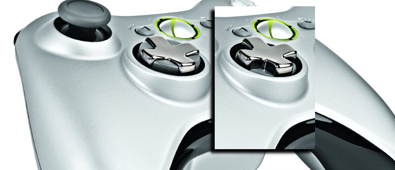 Testissä Xbox 360:n hopeanharmaa ohjain