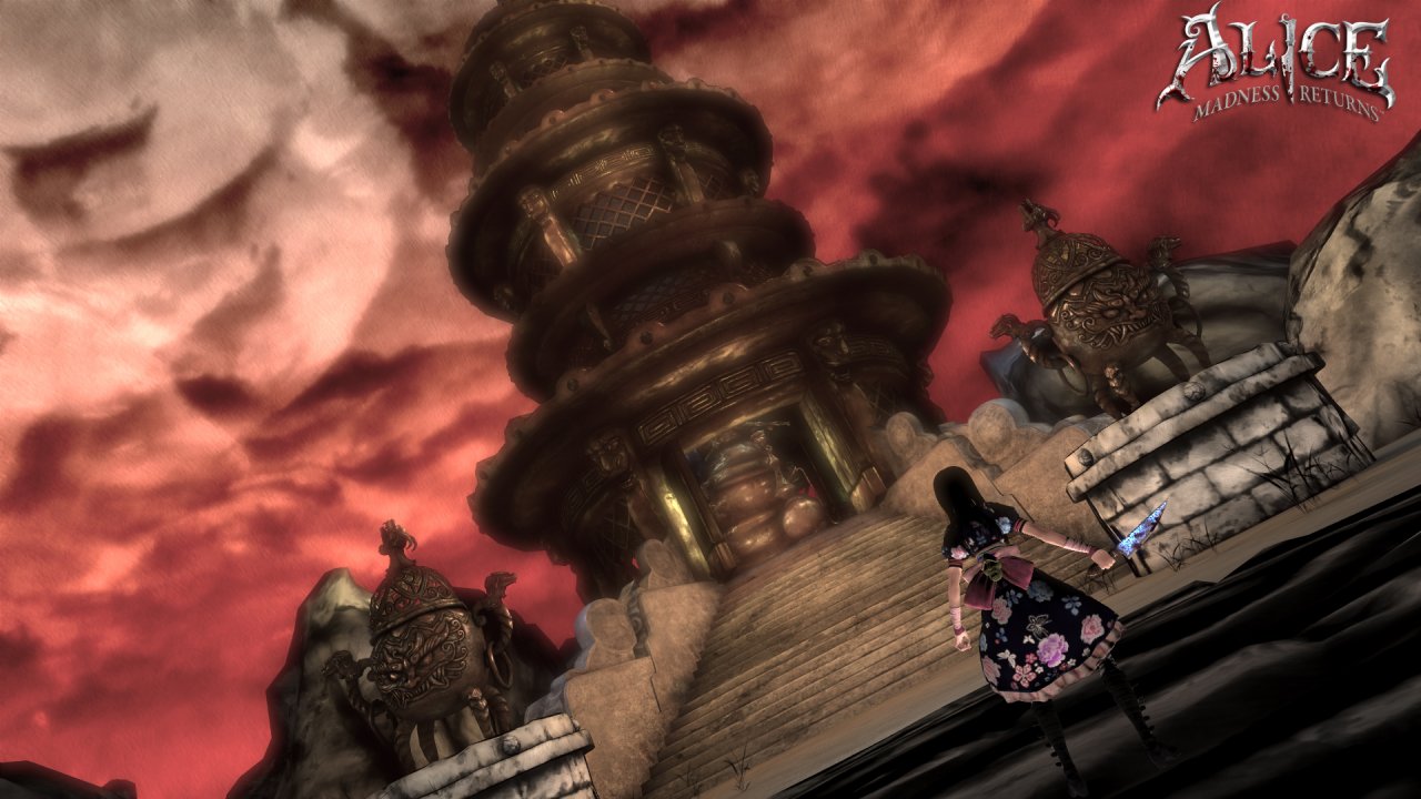 Alice: Madness Returnsin mukana latauskoodi ensimmäiseen peliin
