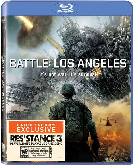 Resistance 3 -demo Battle: Los Angeles -blu-rayn mukana