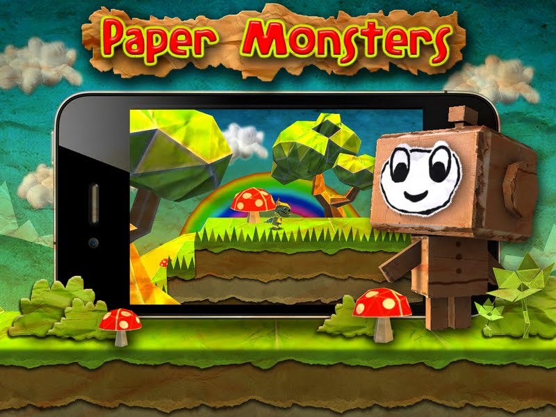 LBP/Mario hybridi Paper Monsters iOS-laitteille