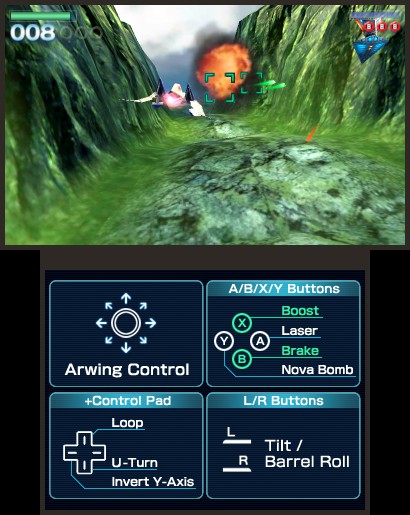 3DS:n Star Fox ei sisällä verkkomoninpeliä, mutta liikkeentunnistusta
