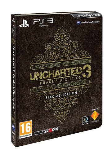 Uncharted 3:n erikoisversioiden sisällöt julki