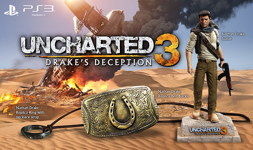 Uncharted 3:n erikoisversioiden sisällöt julki