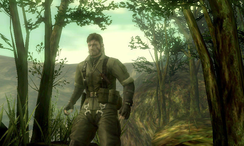 3DS:n Metal Gear Solid 3 esitteillä kuvina ja E3-videona