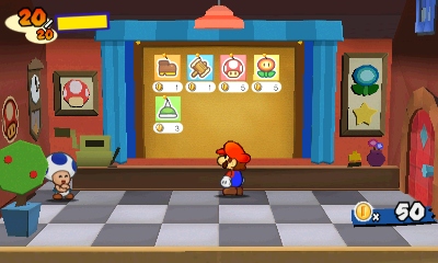 E3 2011: 3DS:n Paper Mario esitteillä kuvina ja videona