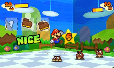 E3 2011: 3DS:n Paper Mario esitteillä kuvina ja videona