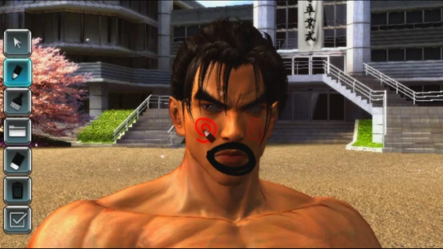 Wii U:n Tekken sisältää kenttäeditorin ja naamaanpiirtelyä