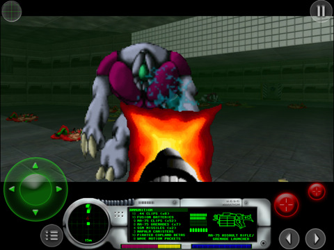 Bungien klassikko-FPS Marathon iPadille