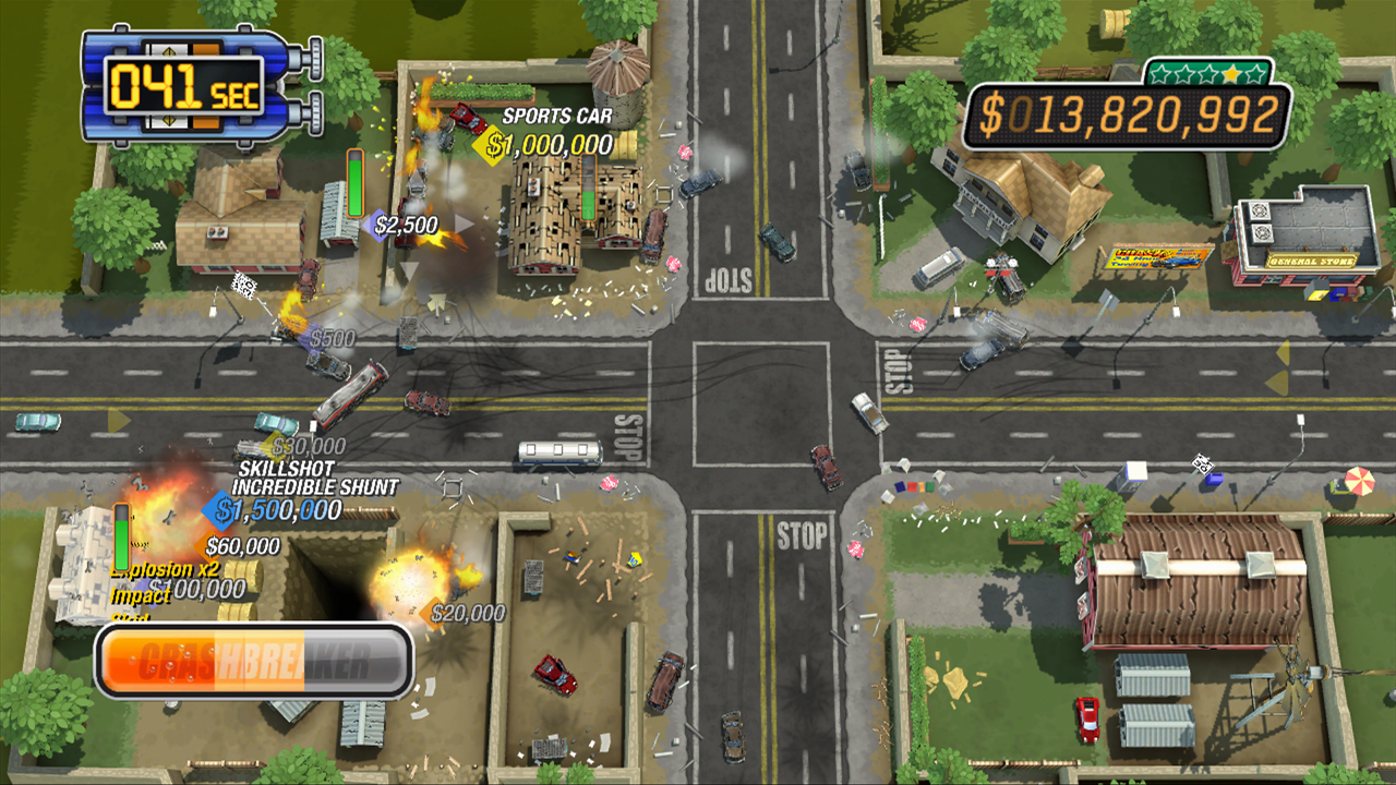 Burnout Crash! tuo romukarkelot latauspalveluihin