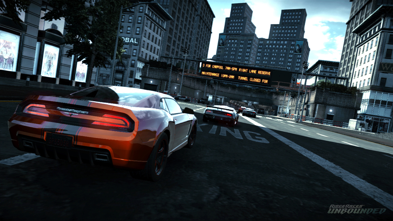 Ennakossa Ridge Racer: Unbounded