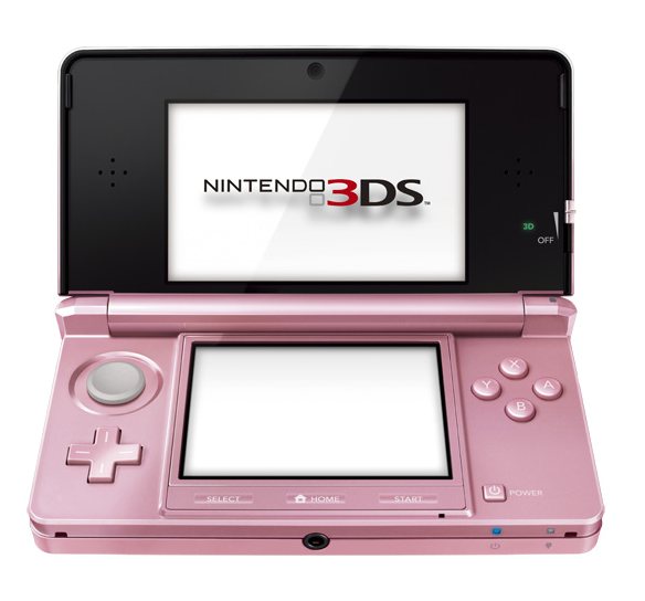 Pinkki 3DS sen olla pitää