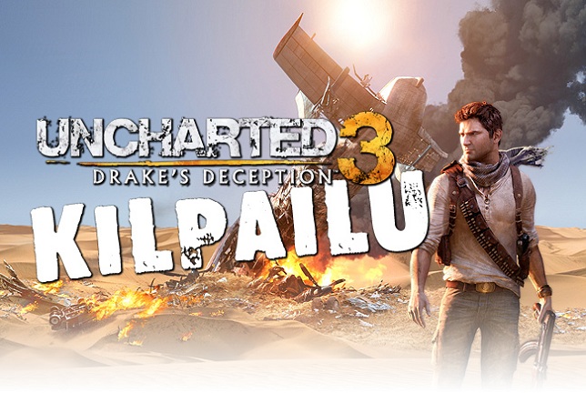 Uncharted 3 -kilpailussa jaossa pelejä ja oheismateriaalia