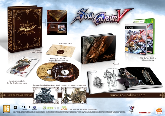 Soulcalibur V:n vieraileva hahmo ja erikoisversion sisältö selvillä