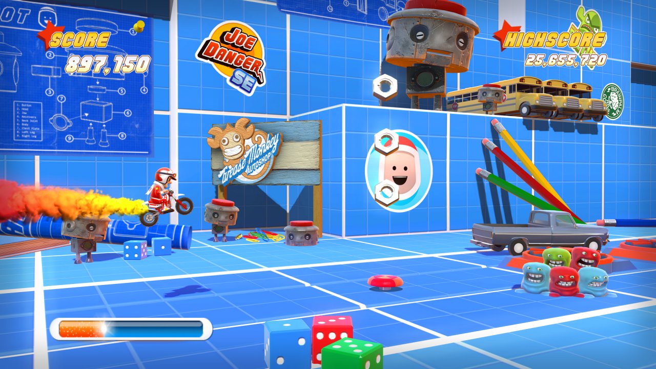 Joe Danger temppuilee myös Xbox 360:lla
