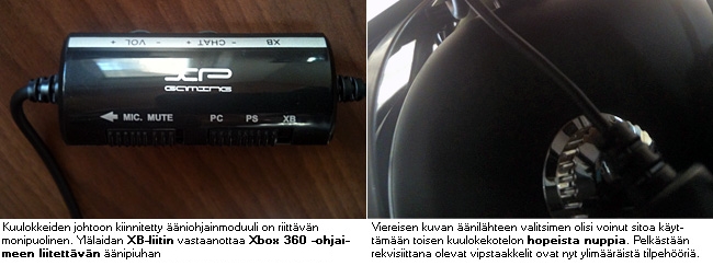 Arvostelussa Bigben-kuulokemikrofonit