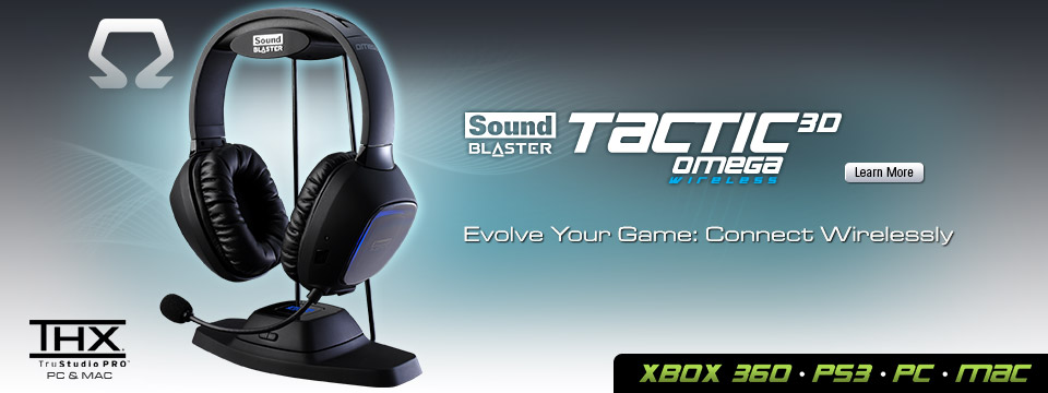 KonsoliFIN testaa: Sound Blaster Tactic3D Omega -kuulokkeet