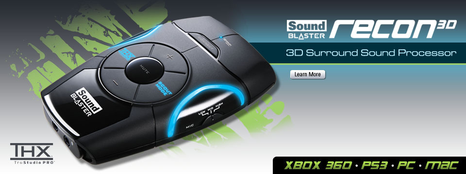 KonsoliFIN testaa: Sound Blaster Recon3D -äänikortti