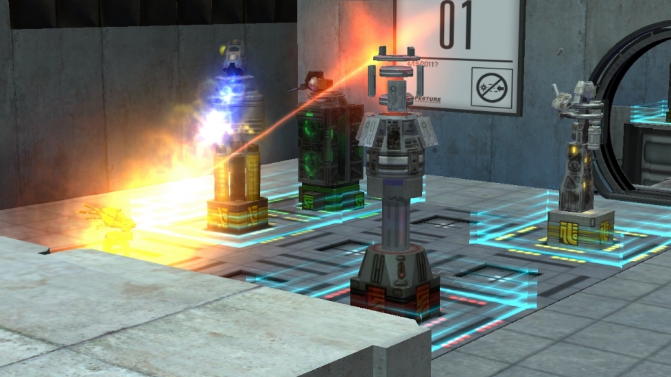 Defense Grid saa Portal-maustetun laajennuksen