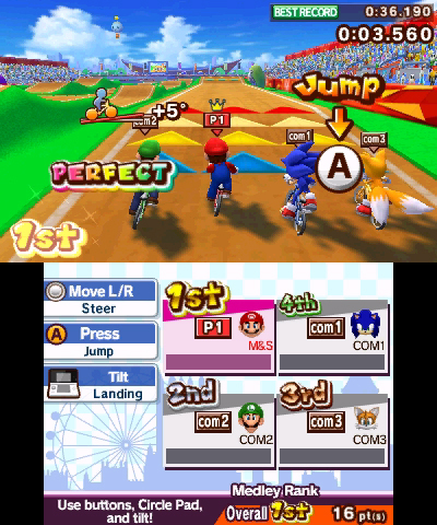 Mario &amp; Sonic At The London 2012 Olympic Games