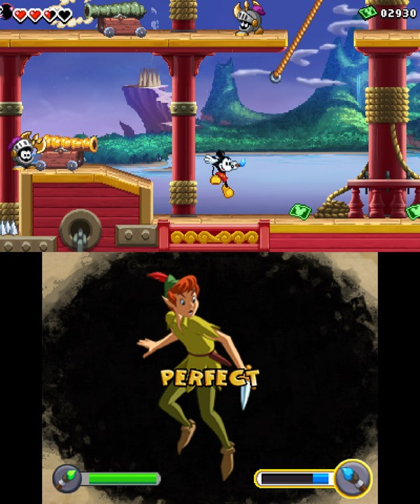 3DS:n Epic Mickey esitteillä kuvien muodossa