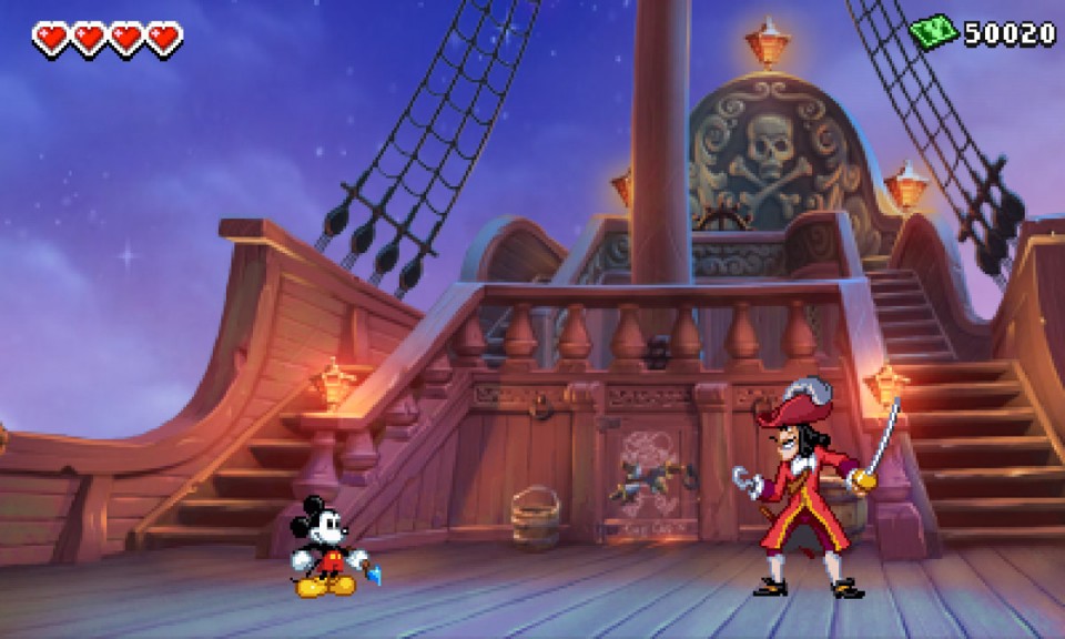 3DS:n Epic Mickey esitteillä kuvien muodossa